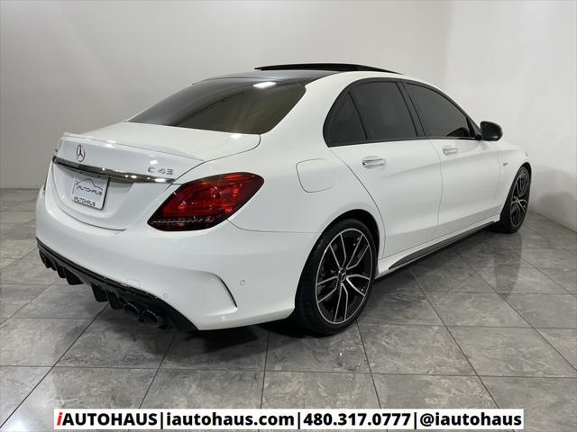 used 2021 Mercedes-Benz AMG C 43 car, priced at $40,888