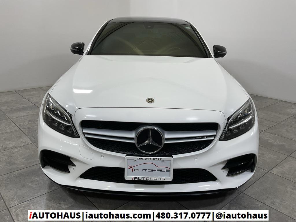 used 2021 Mercedes-Benz AMG C 43 car, priced at $38,898