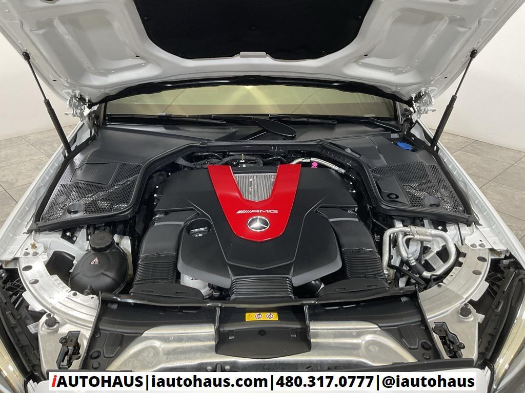 used 2021 Mercedes-Benz AMG C 43 car, priced at $38,898
