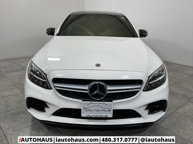 used 2021 Mercedes-Benz AMG C 43 car, priced at $40,888