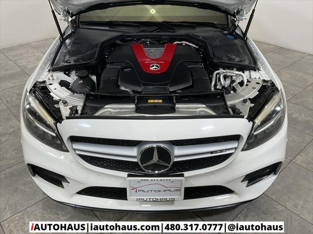 used 2021 Mercedes-Benz AMG C 43 car, priced at $40,888