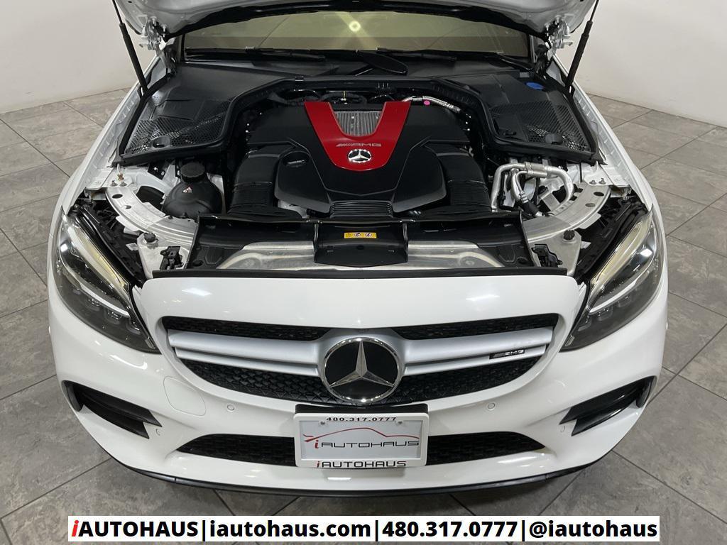 used 2021 Mercedes-Benz AMG C 43 car, priced at $38,898