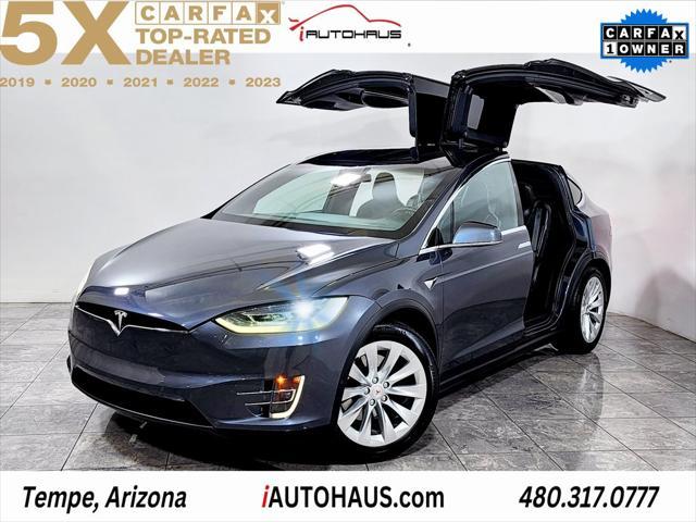 used 2018 Tesla Model X car, priced at $32,888