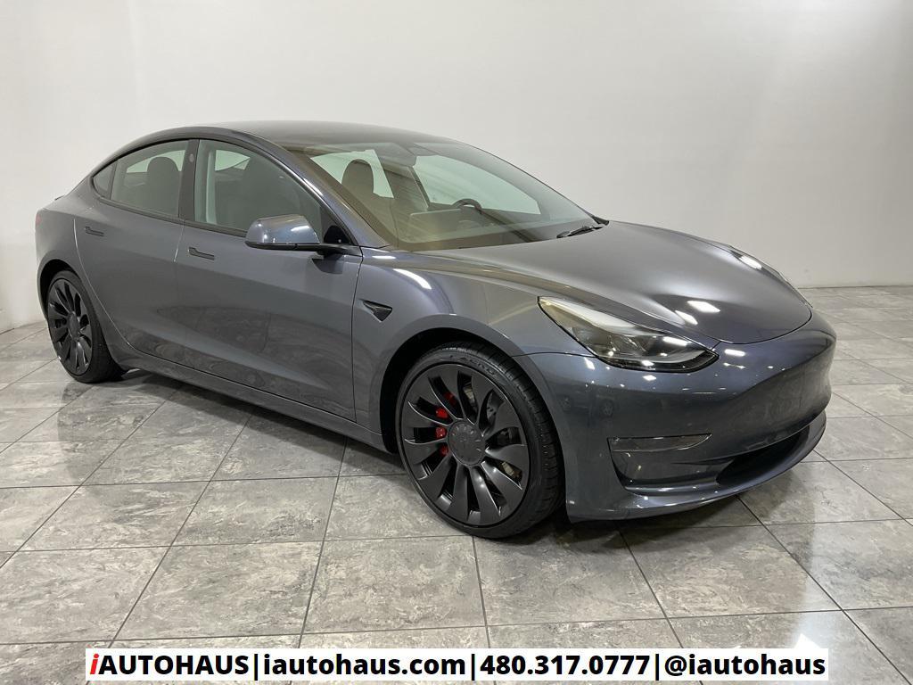 used 2023 Tesla Model 3 car, priced at $34,593