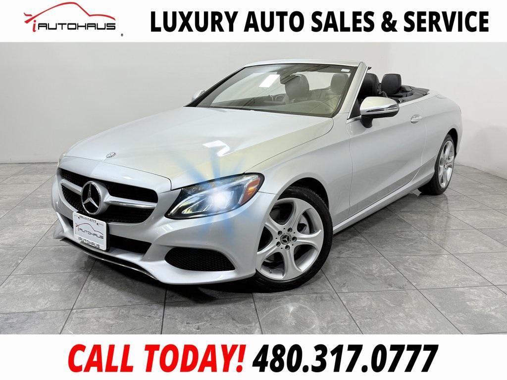 used 2017 Mercedes-Benz C-Class car, priced at $28,998