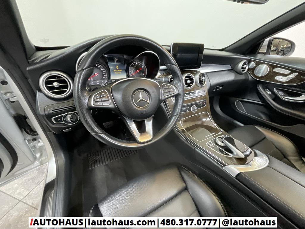 used 2017 Mercedes-Benz C-Class car, priced at $28,998