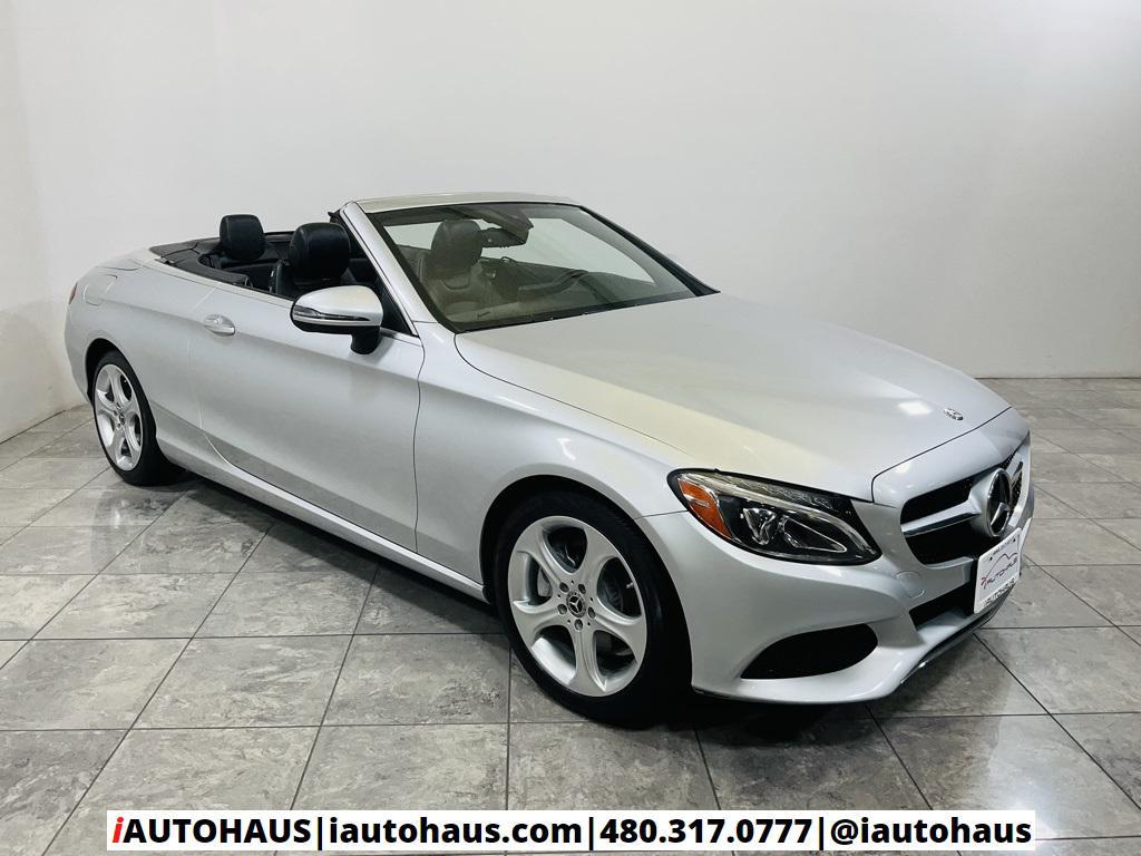 used 2017 Mercedes-Benz C-Class car, priced at $28,998