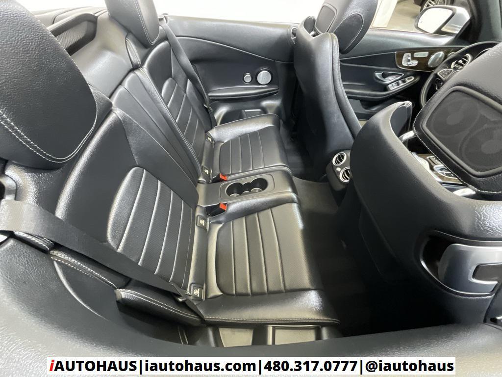 used 2017 Mercedes-Benz C-Class car, priced at $28,998