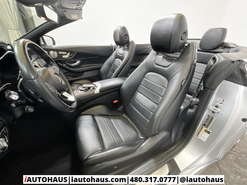 used 2017 Mercedes-Benz C-Class car, priced at $28,998