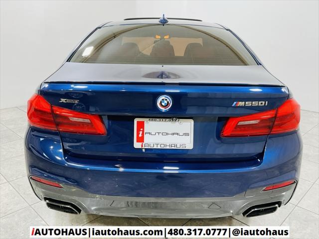 used 2020 BMW M550 car, priced at $43,612