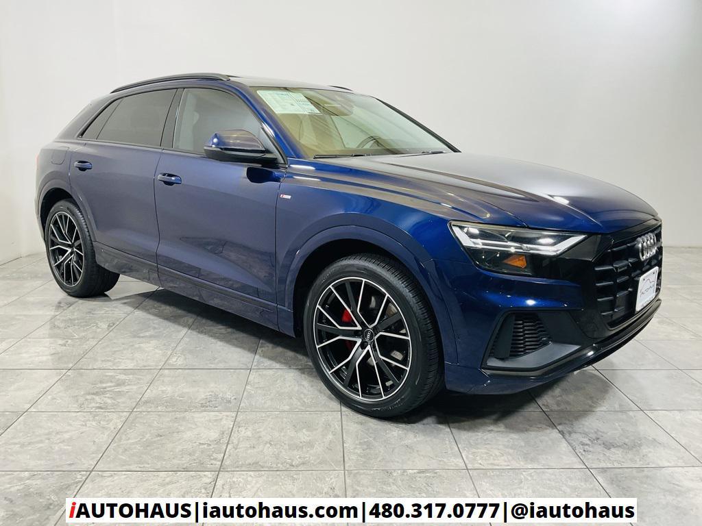 used 2019 Audi Q8 car, priced at $35,998