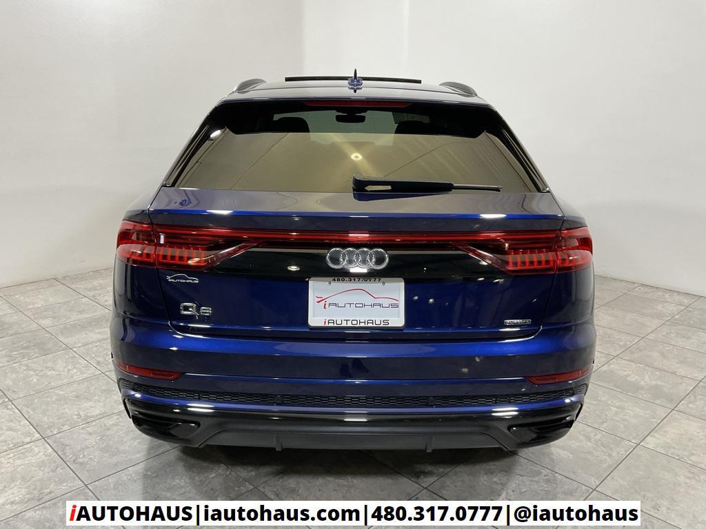 used 2019 Audi Q8 car, priced at $35,998