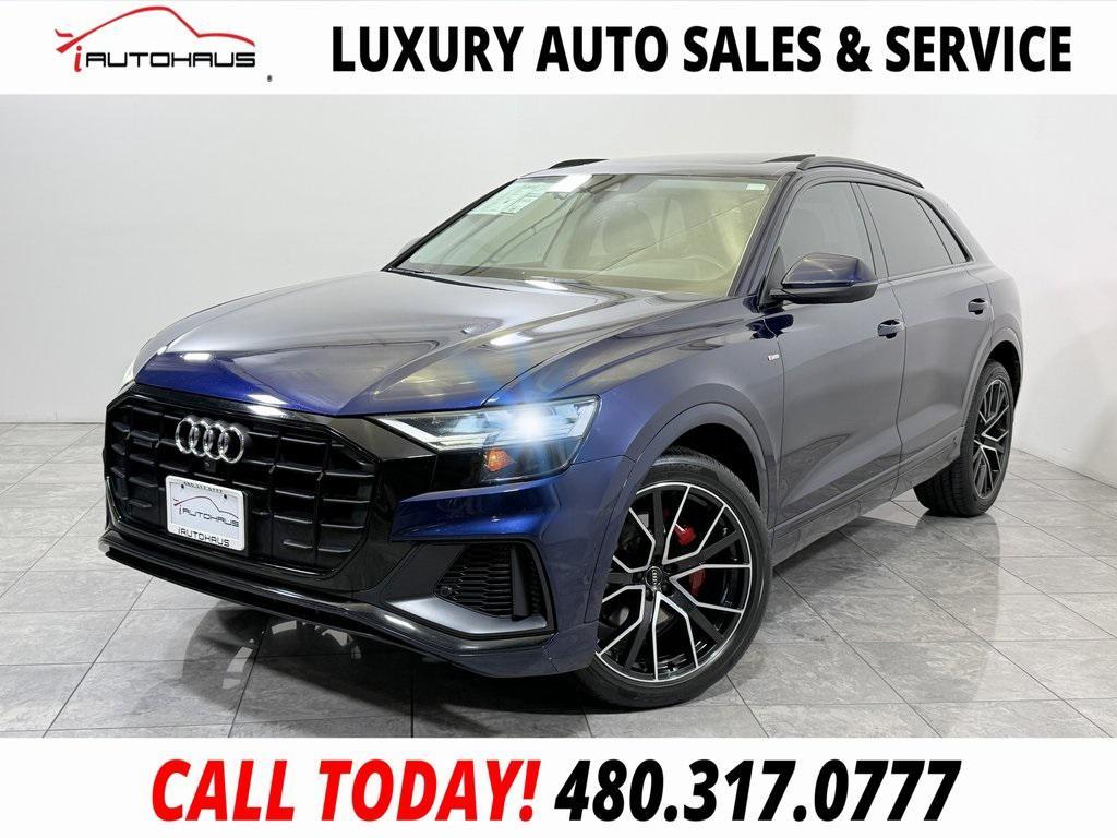 used 2019 Audi Q8 car, priced at $35,998