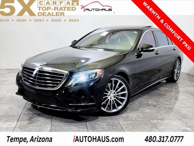 used 2015 Mercedes-Benz S-Class car, priced at $30,817