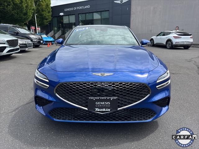 used 2024 Genesis G70 car, priced at $47,995