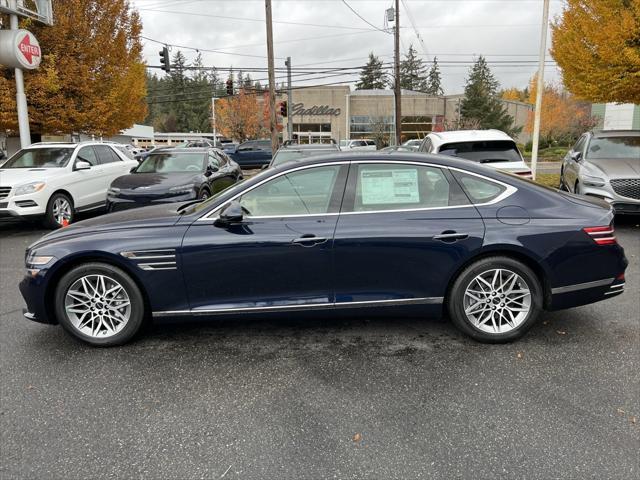 new 2025 Genesis G80 car, priced at $59,130