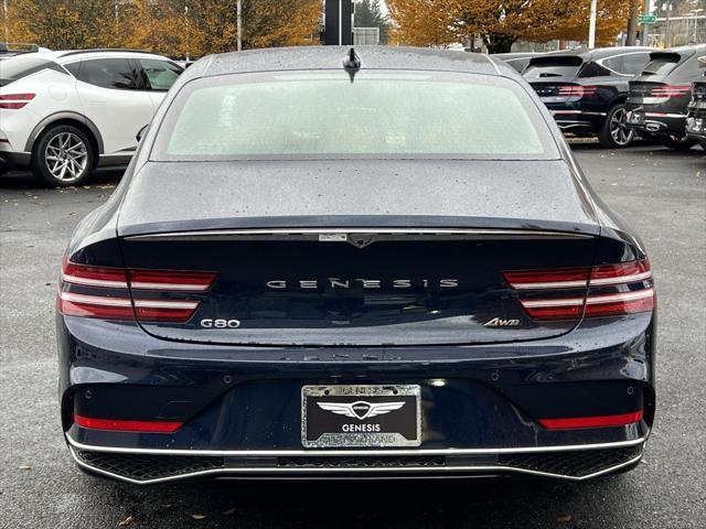 new 2025 Genesis G80 car, priced at $59,130