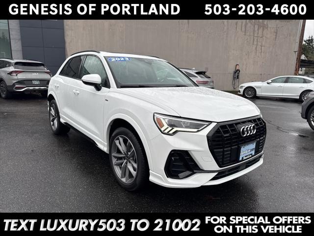 used 2023 Audi Q3 car, priced at $29,222