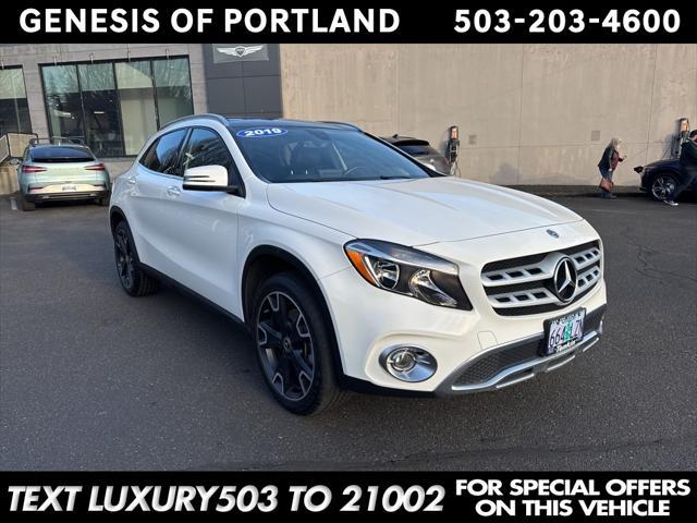 used 2019 Mercedes-Benz GLA 250 car, priced at $19,444