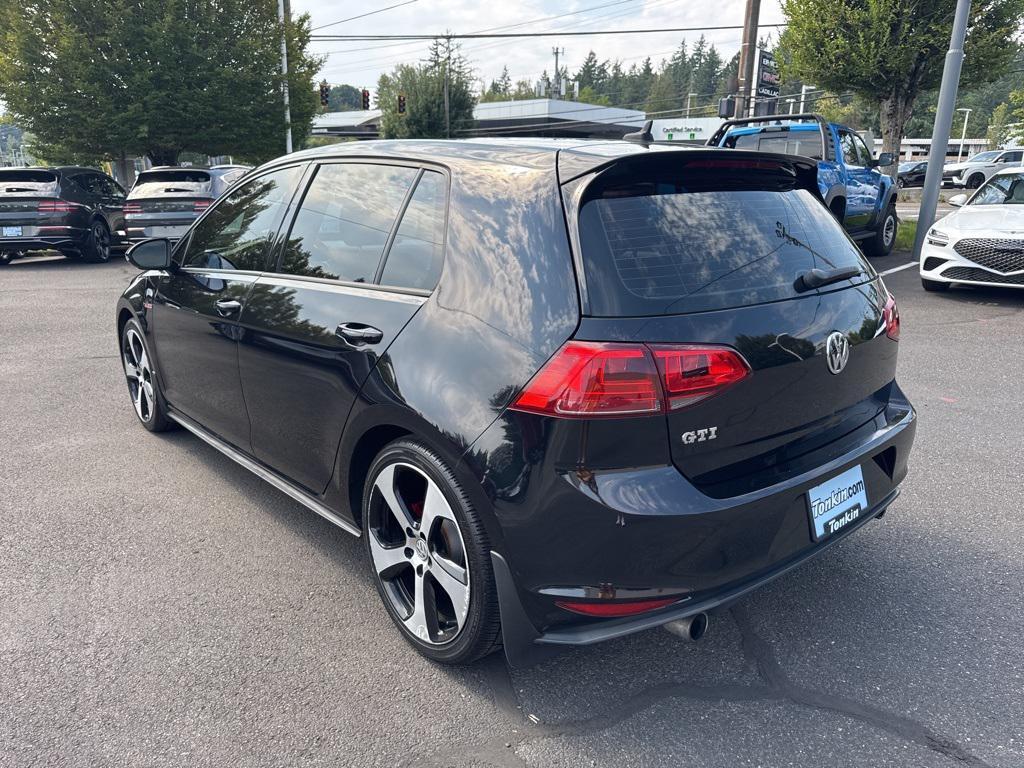 used 2016 Volkswagen Golf GTI car, priced at $15,488