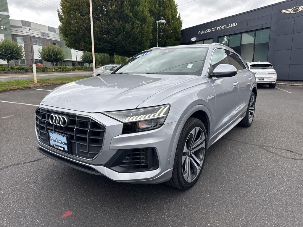 used 2019 Audi Q8 car, priced at $36,877