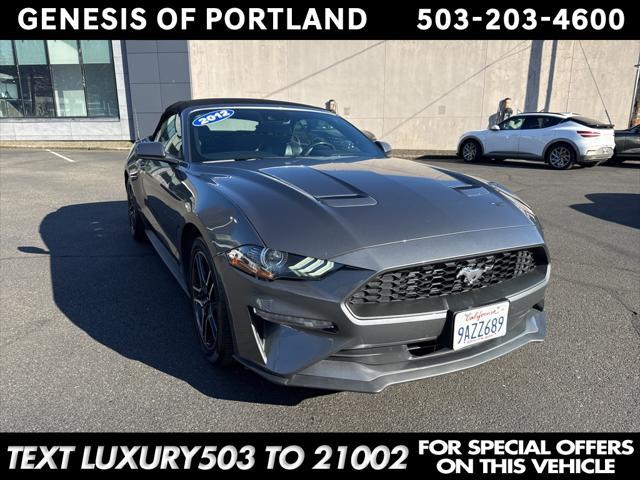 used 2022 Ford Mustang car, priced at $19,966