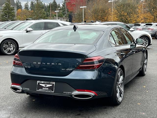 new 2025 Genesis G70 car, priced at $59,155