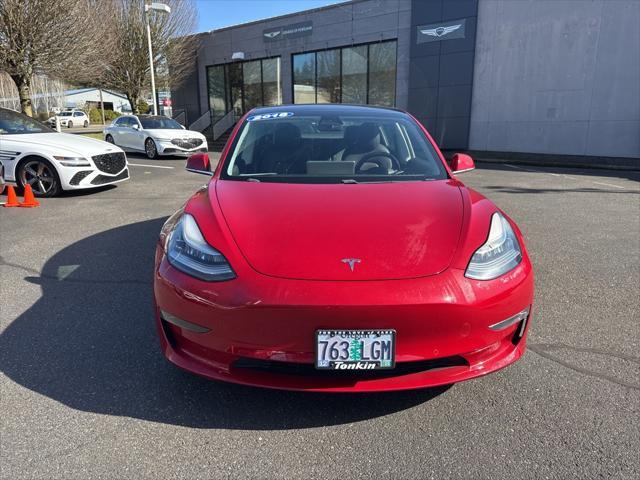 used 2018 Tesla Model 3 car, priced at $23,855