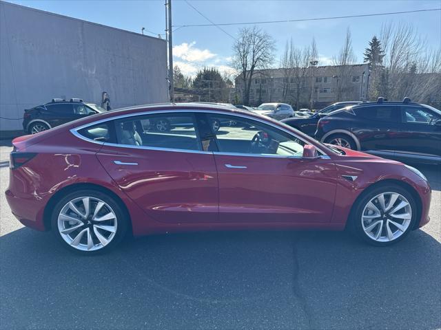 used 2018 Tesla Model 3 car, priced at $23,855