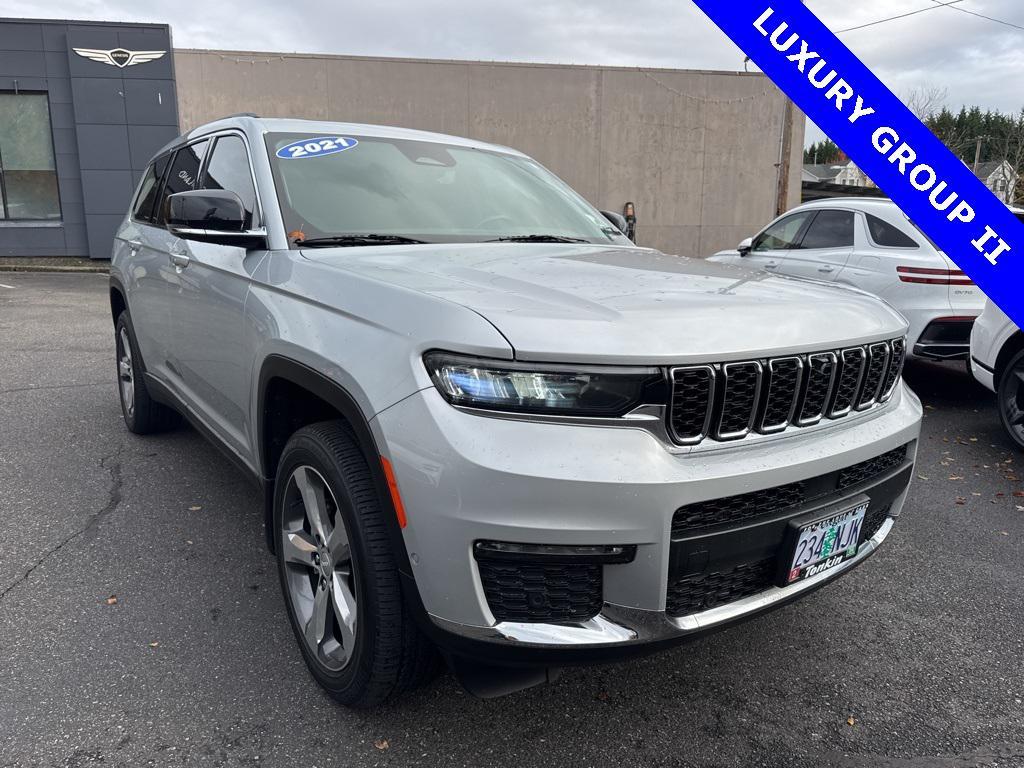 used 2021 Jeep Grand Cherokee L car, priced at $31,788