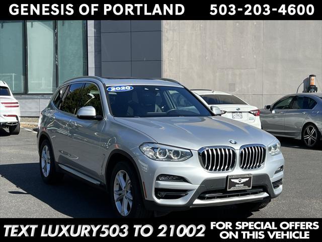 used 2020 BMW X3 car, priced at $20,744