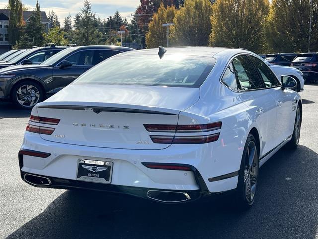 new 2025 Genesis G80 car, priced at $69,600