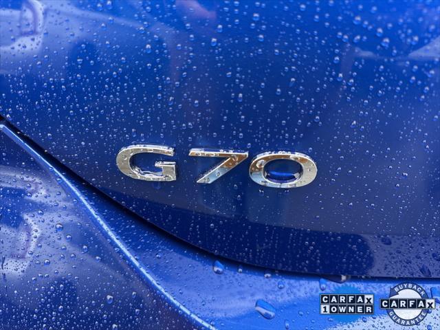 used 2022 Genesis G70 car, priced at $27,988