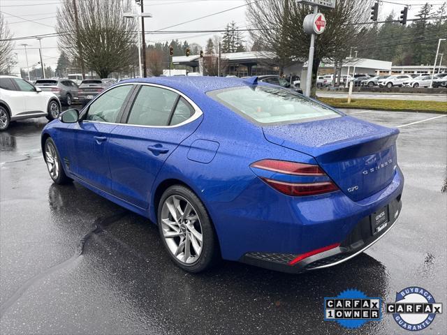 used 2022 Genesis G70 car, priced at $27,988