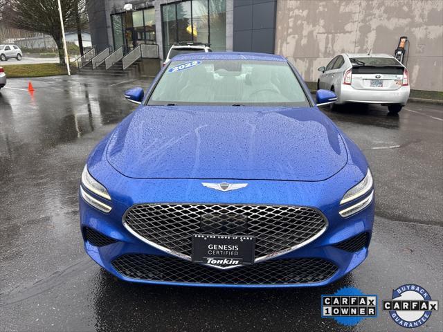 used 2022 Genesis G70 car, priced at $27,988