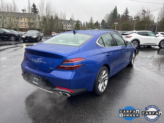 used 2022 Genesis G70 car, priced at $27,988