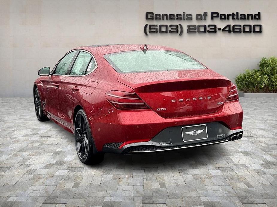 new 2023 Genesis G70 car, priced at $42,915
