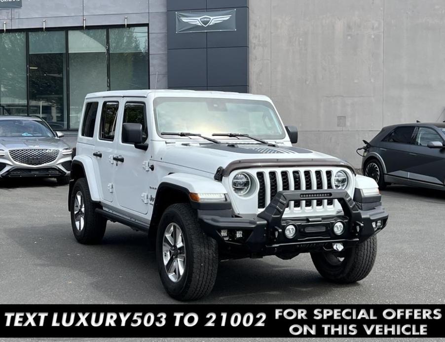 used 2021 Jeep Wrangler Unlimited car, priced at $39,937