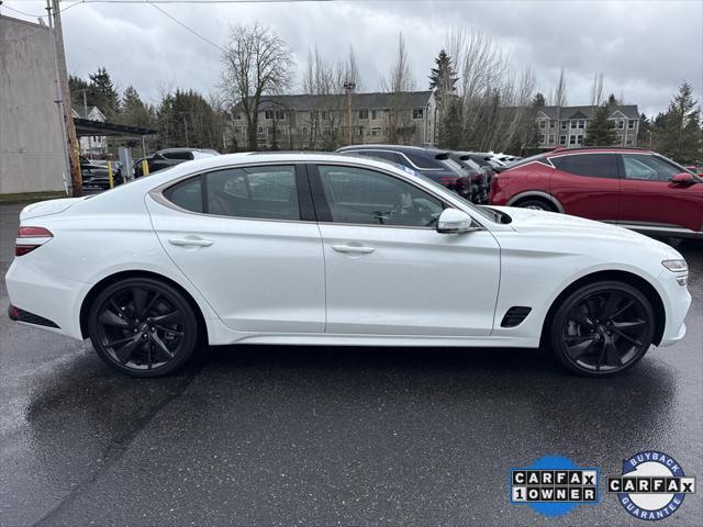 used 2022 Genesis G70 car, priced at $37,977