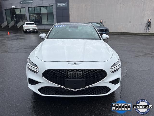 used 2022 Genesis G70 car, priced at $37,977