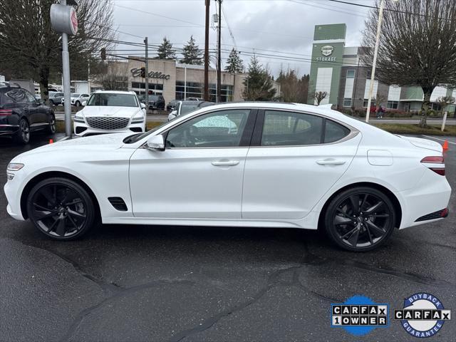 used 2022 Genesis G70 car, priced at $37,977