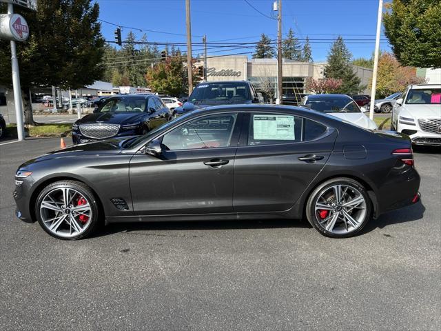 new 2025 Genesis G70 car, priced at $59,195