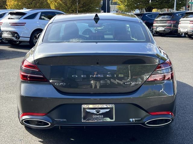 new 2025 Genesis G70 car, priced at $59,195