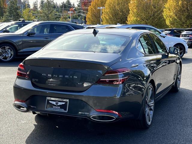 new 2025 Genesis G70 car, priced at $59,195