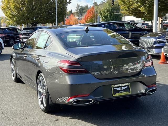 new 2025 Genesis G70 car, priced at $59,195