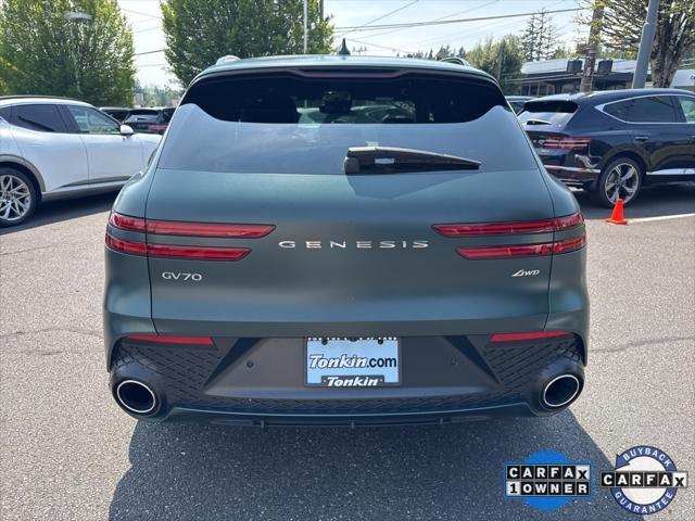 used 2024 Genesis GV70 car, priced at $49,995