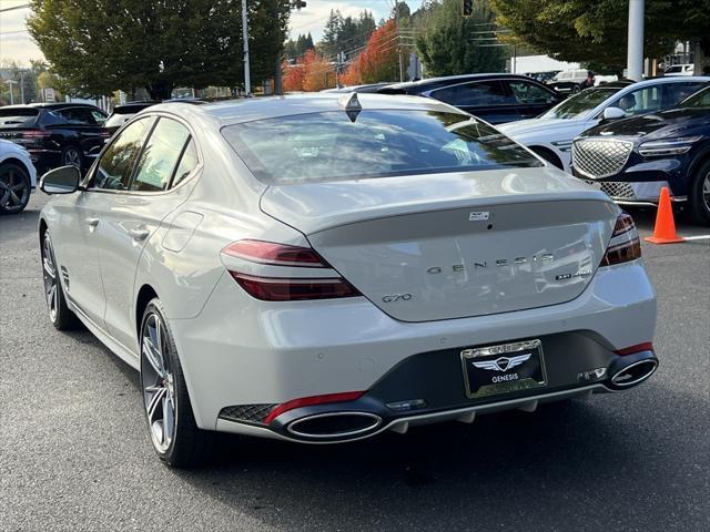 new 2025 Genesis G70 car, priced at $58,590