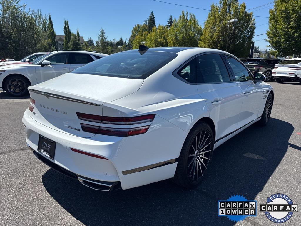 used 2024 Genesis G80 car, priced at $57,995