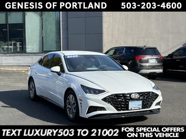 used 2020 Hyundai Sonata car, priced at $18,866