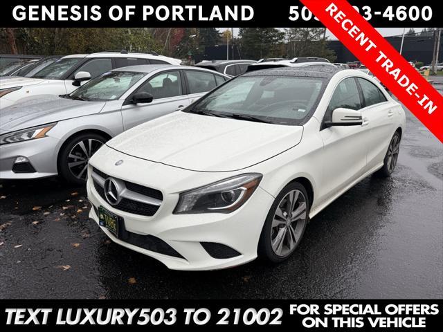 used 2015 Mercedes-Benz CLA-Class car, priced at $14,995